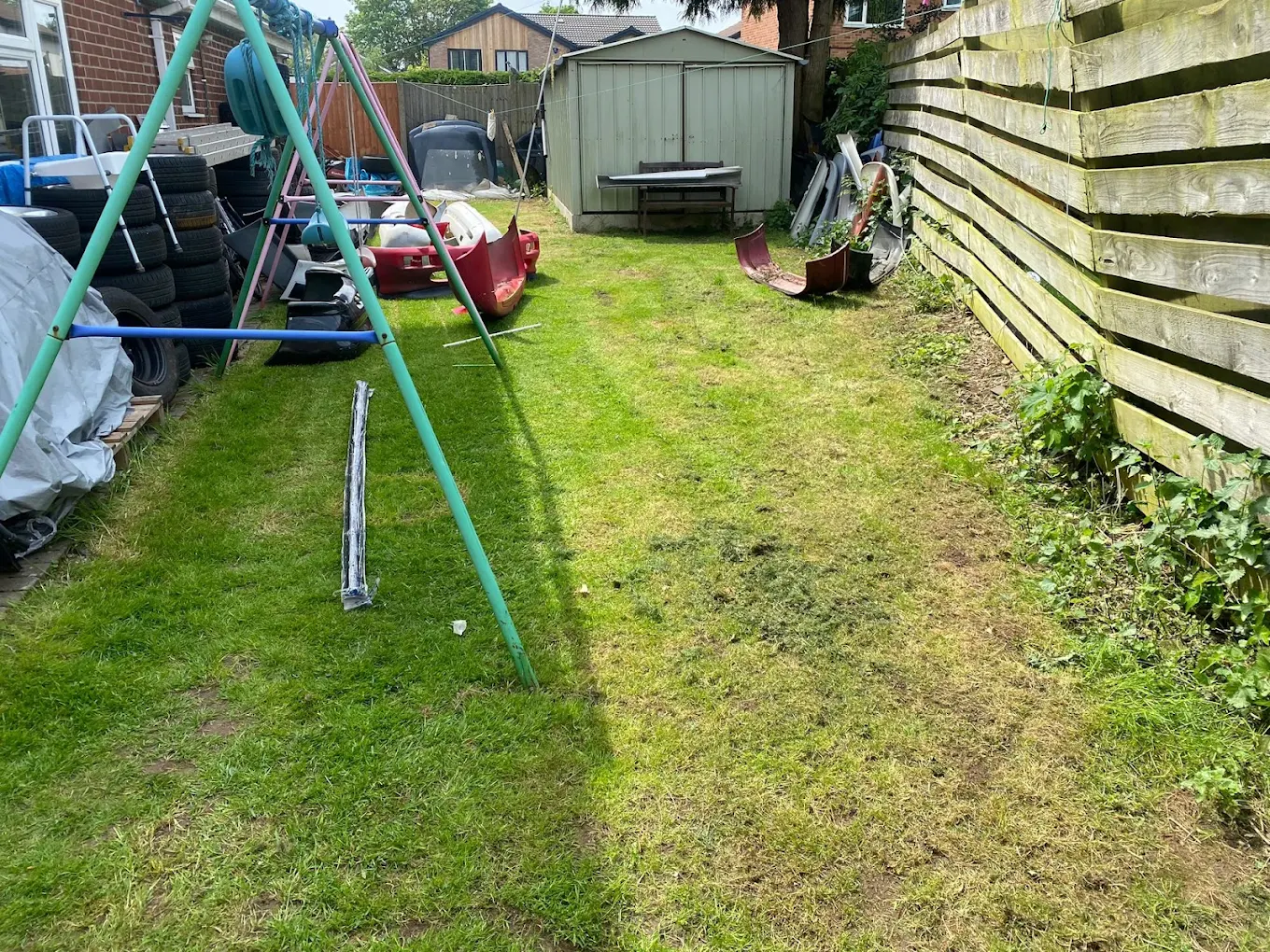 Garden clearance and lawn maintenance transformation